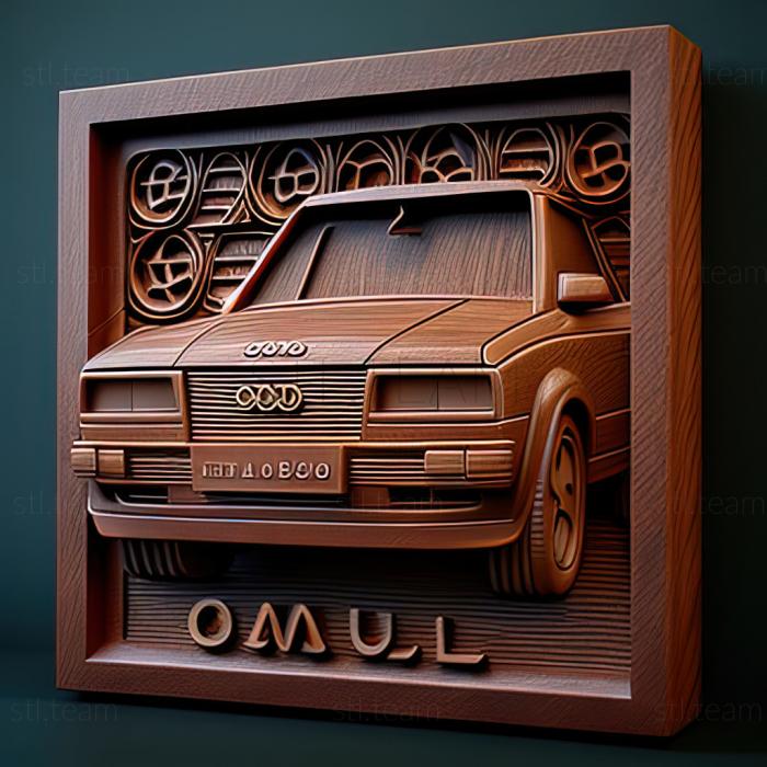 3D model Audi quattro (STL)